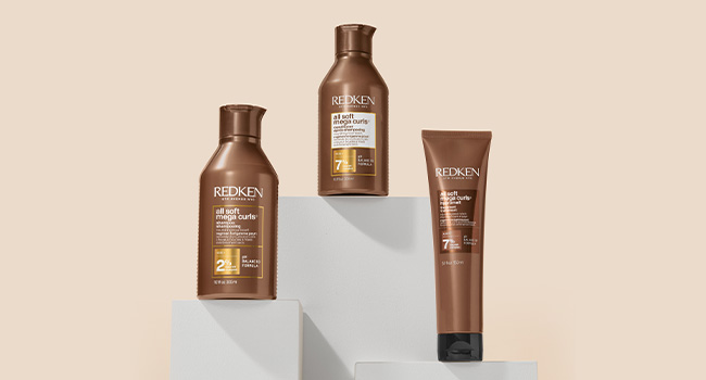 redken all soft mega shampoo conditioner dry hair paul mitchell amika r&co curly coily textured