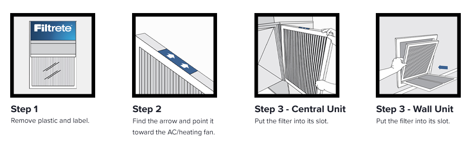 air filter installation