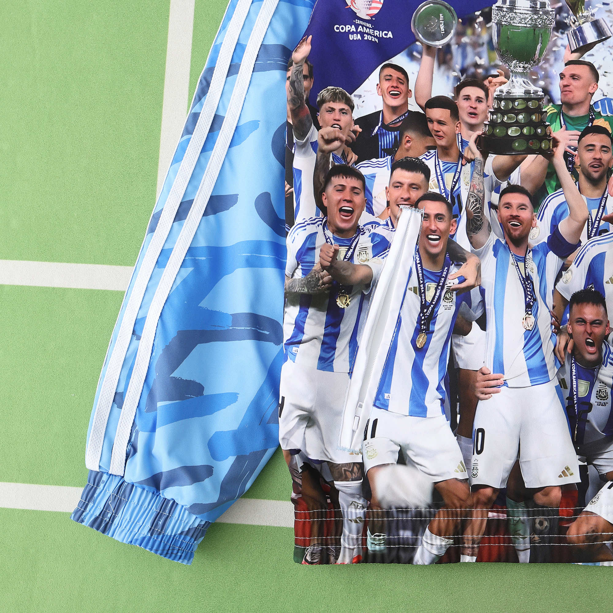 UltraTrikot-Argentina 24-25 Blue Double Sided Reversible Windbreaker - 2024 Copa America Championship