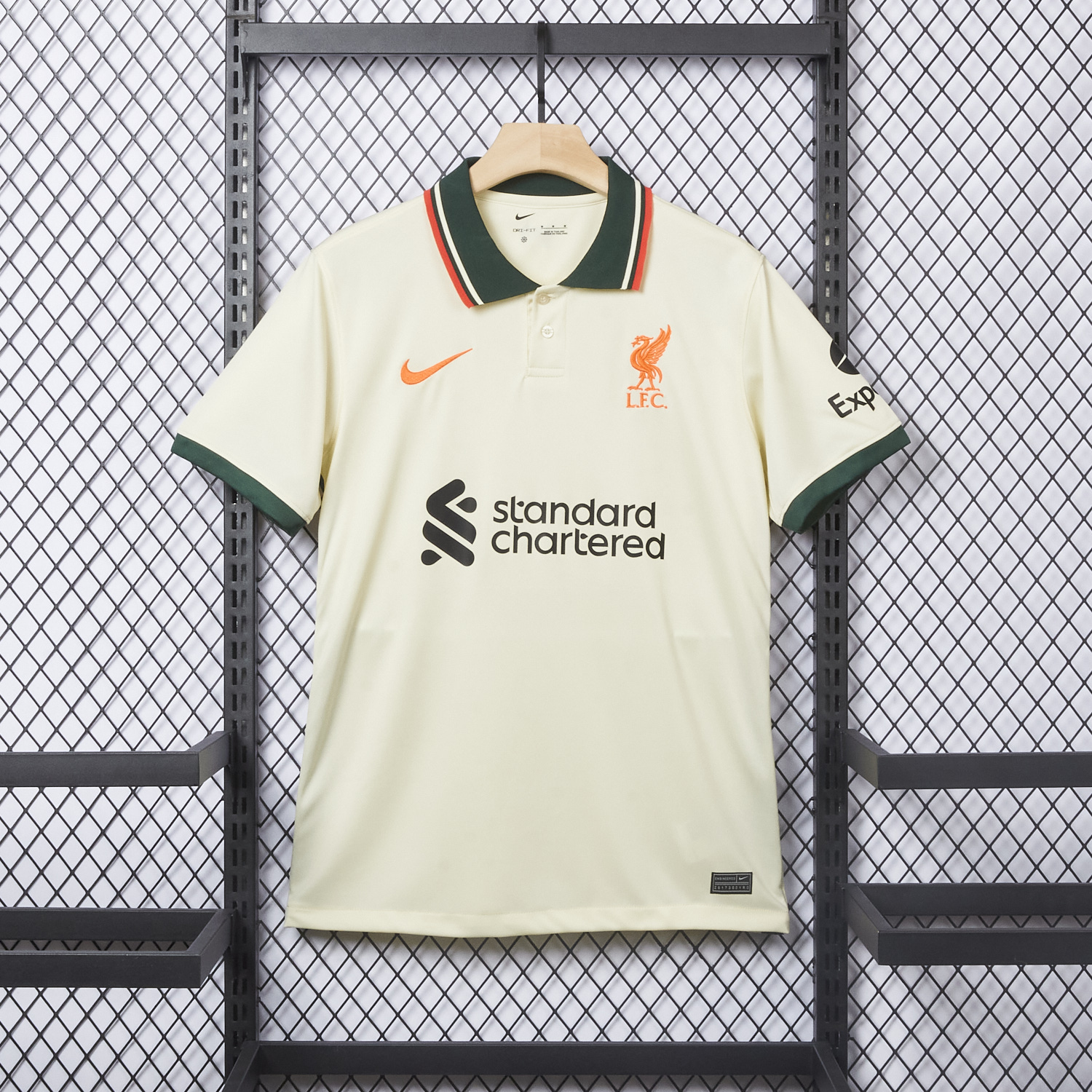 foot-Retro Liver.pool 2021-22 Away Jersey