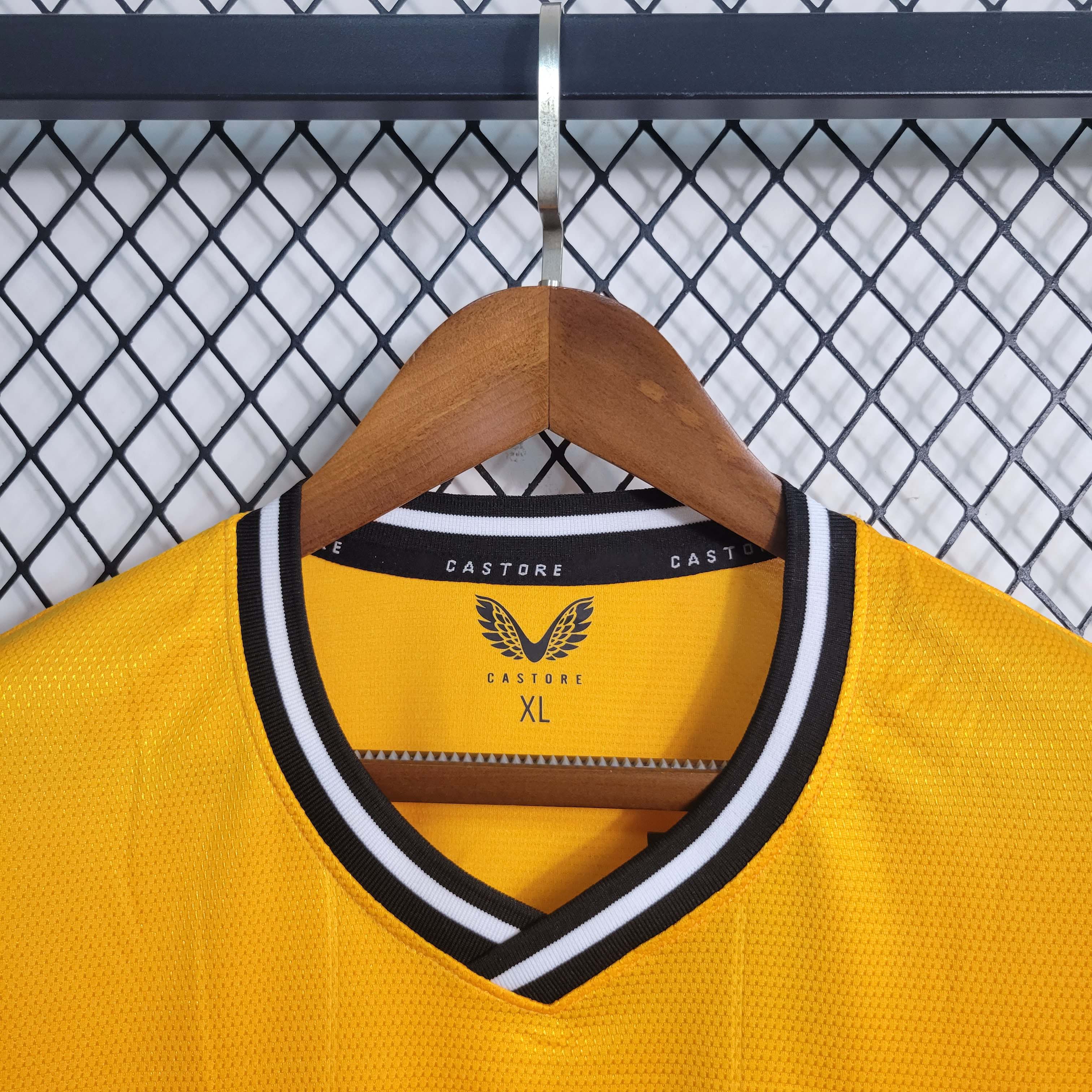 2023/2024 Wolverhampton Wanderers Home Football Shirt 1:1 Thai Quality:football jersey mysite: unitedjerseyfootball 邓江浪:football