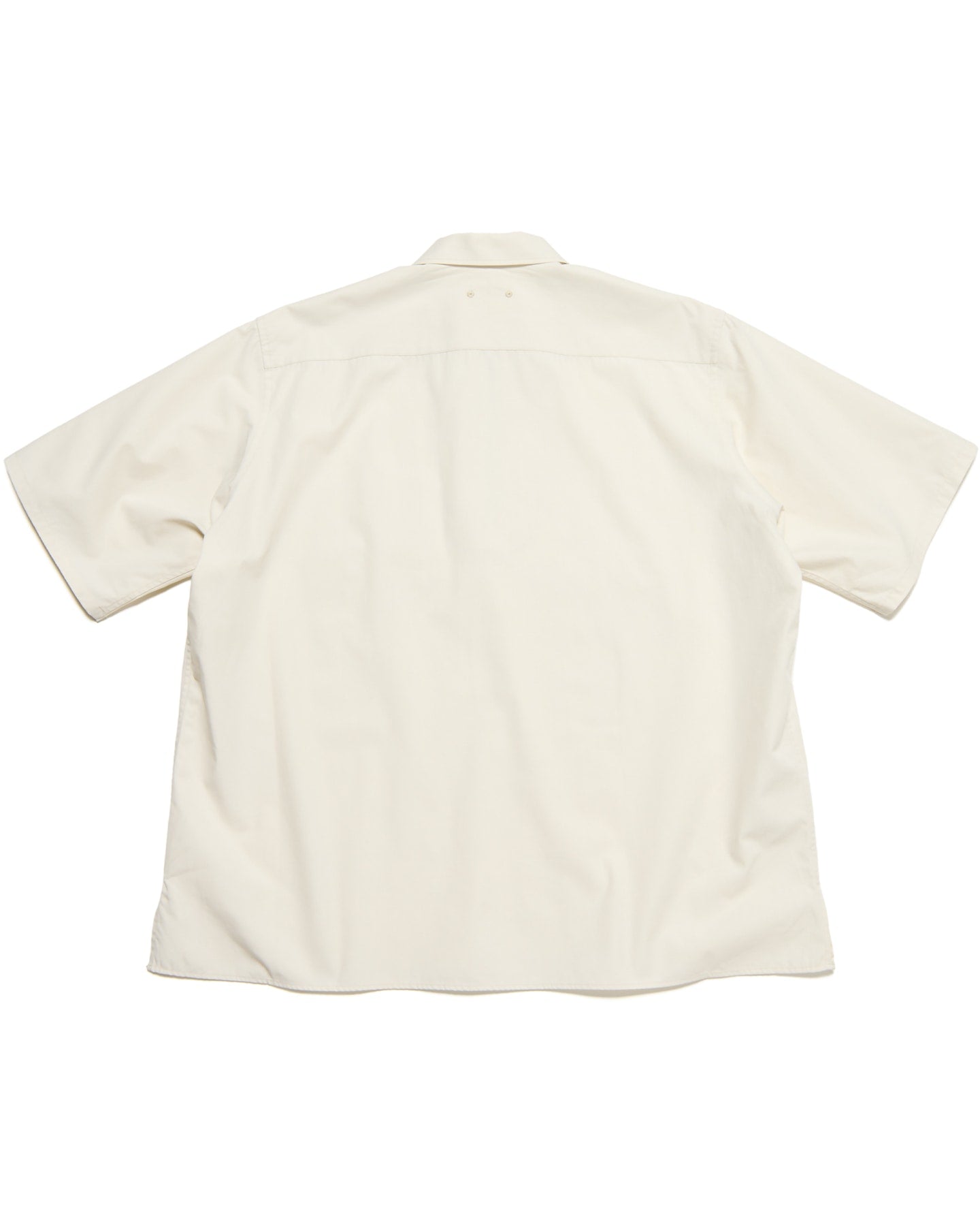 SOPHNET. 25S/S ORGANIC COTTON HALF ZIP S/S SHIRT  SOPH-250031 