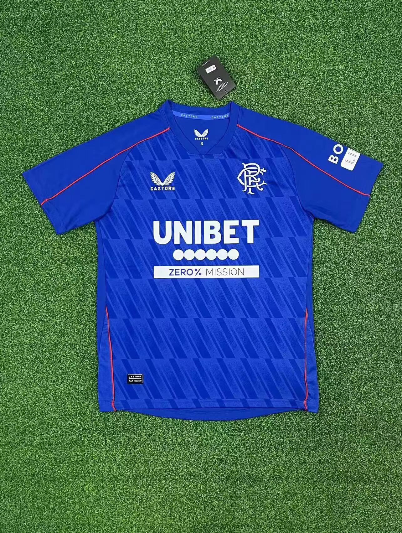 2024/2025 Rangers Home Football Jersey-mysite Custom Football Kit- Nextkits