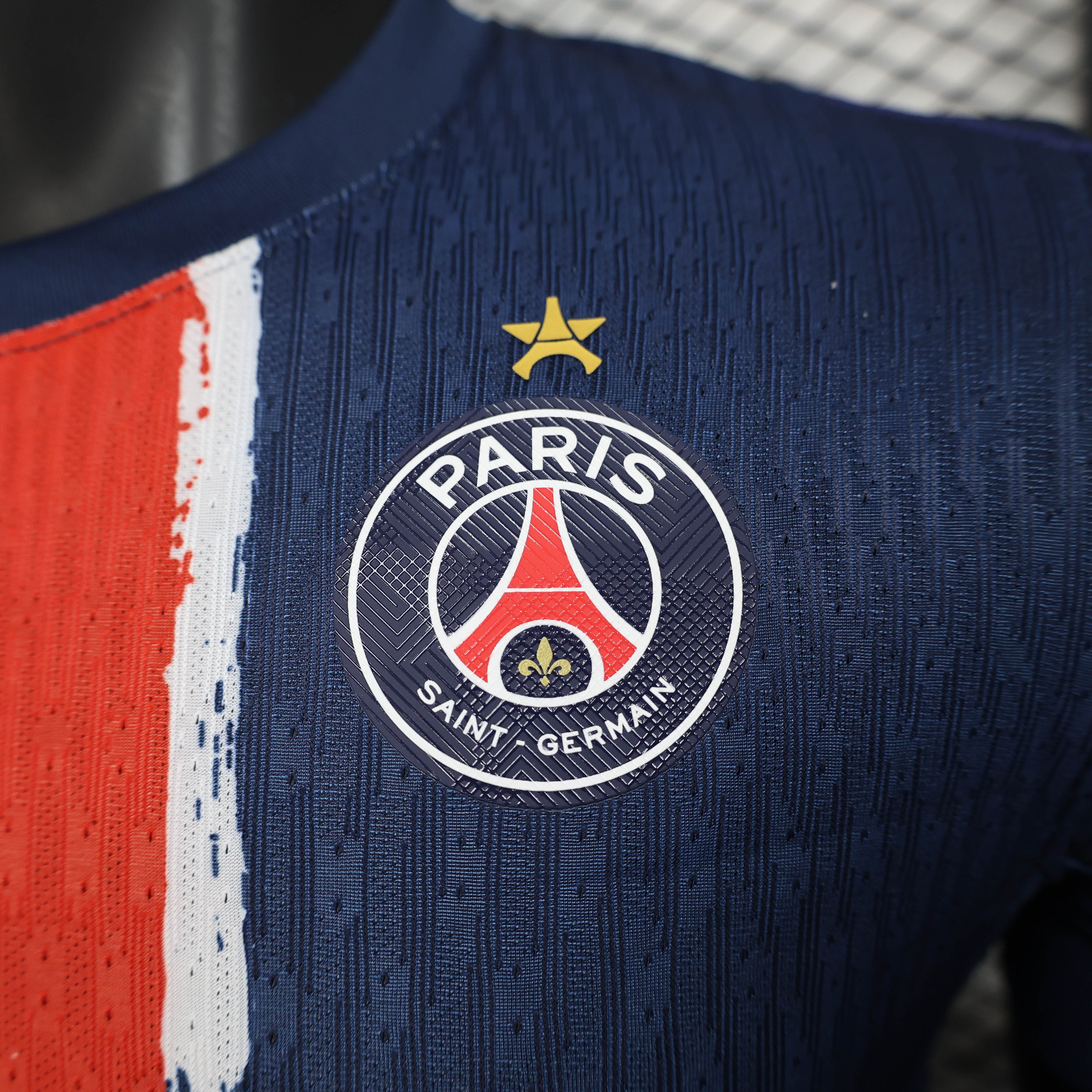 2024/2025 Player Version Psg Paris Saint-Germain Home UEFA Champions League Champion Football Shirt 1:1 Thai Quality:football jersey mysite: unitedjerseyfootball 邓江浪:football