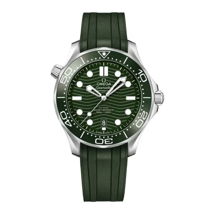 Omega Seamaster Diver 300M Green Replica111