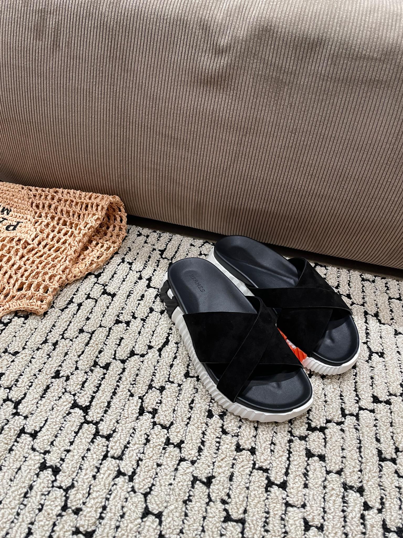 INFRA SANDAL BLACK SUEDE、mysite、Cacoeks