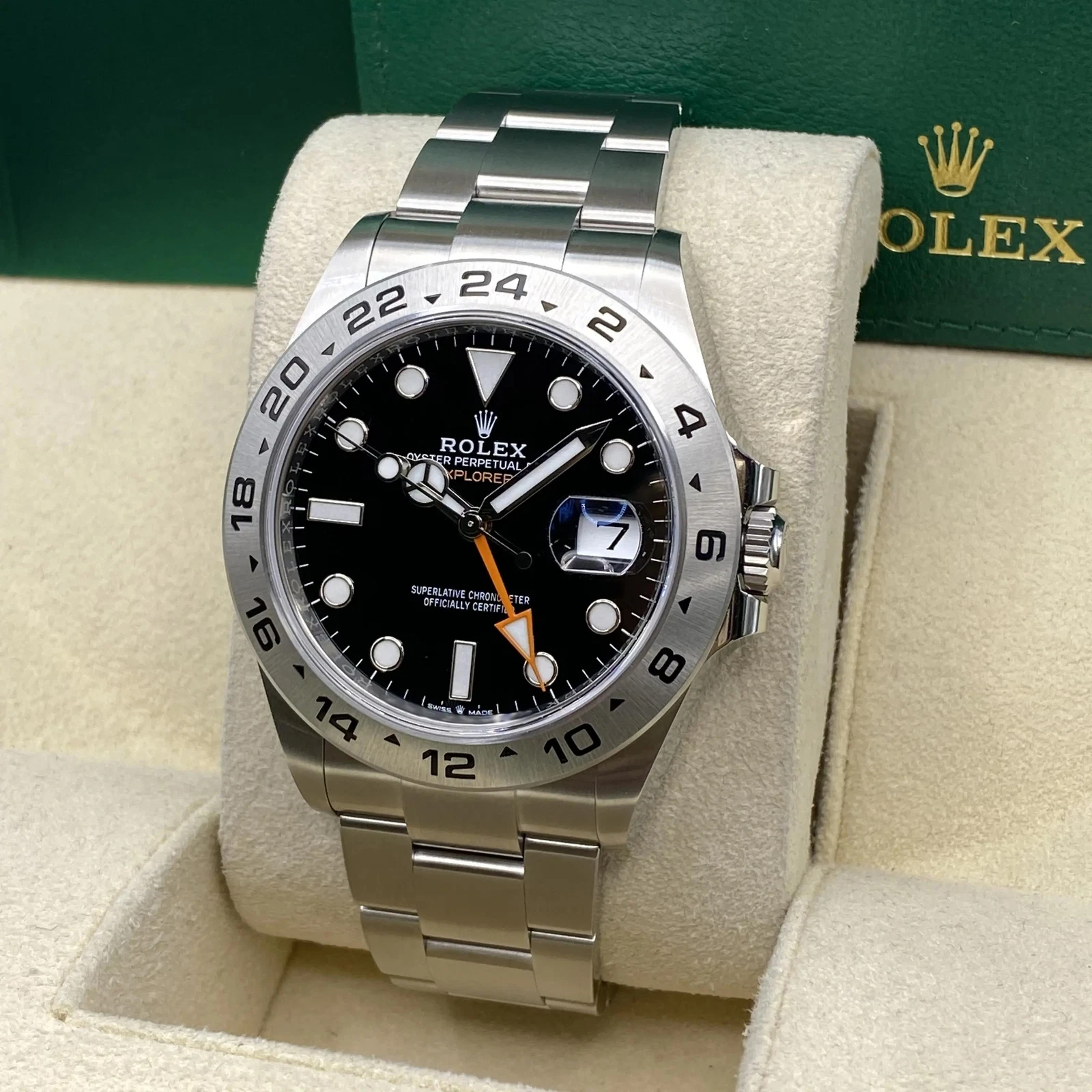 Rolex Explorerl Super Clone Swiss Replica Watch Black Dial Ref226570|3285 Swiss Movement