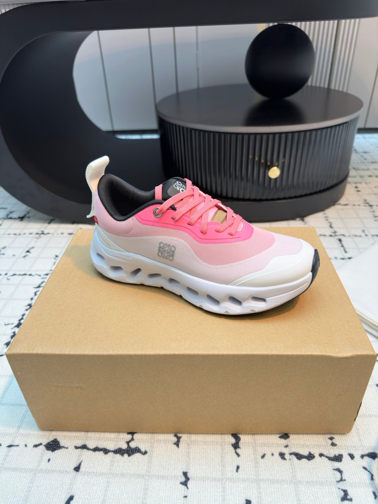 LW CLOUDTILT 2.0 SNEAKER PINK AND WHITE POLYESTER、mysite、Cacoeks