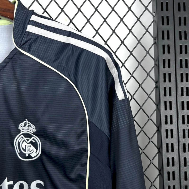 2025/2026 Long Sleeve Real Madrid Away Football Shirt1:1 Thai Quality:football jersey mysite: unitedjerseyfootball 邓江浪:football