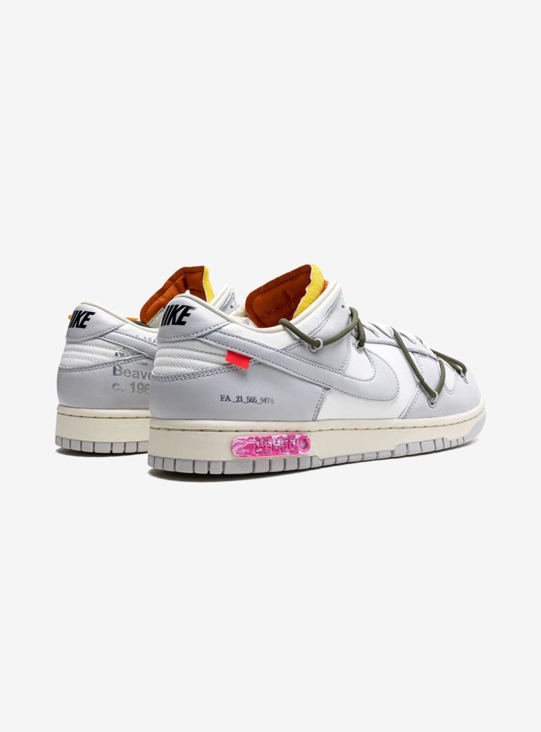 Nike Dunk Low Off-White Lot 22、NIKE、Cacoeks