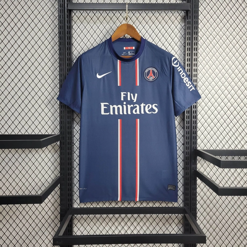 ManixJersey.com | Retro Paris Saint-Germain PSG 2012-13 Home Jersey -Customize Name, Number and Patch | Worldwide Shipping
