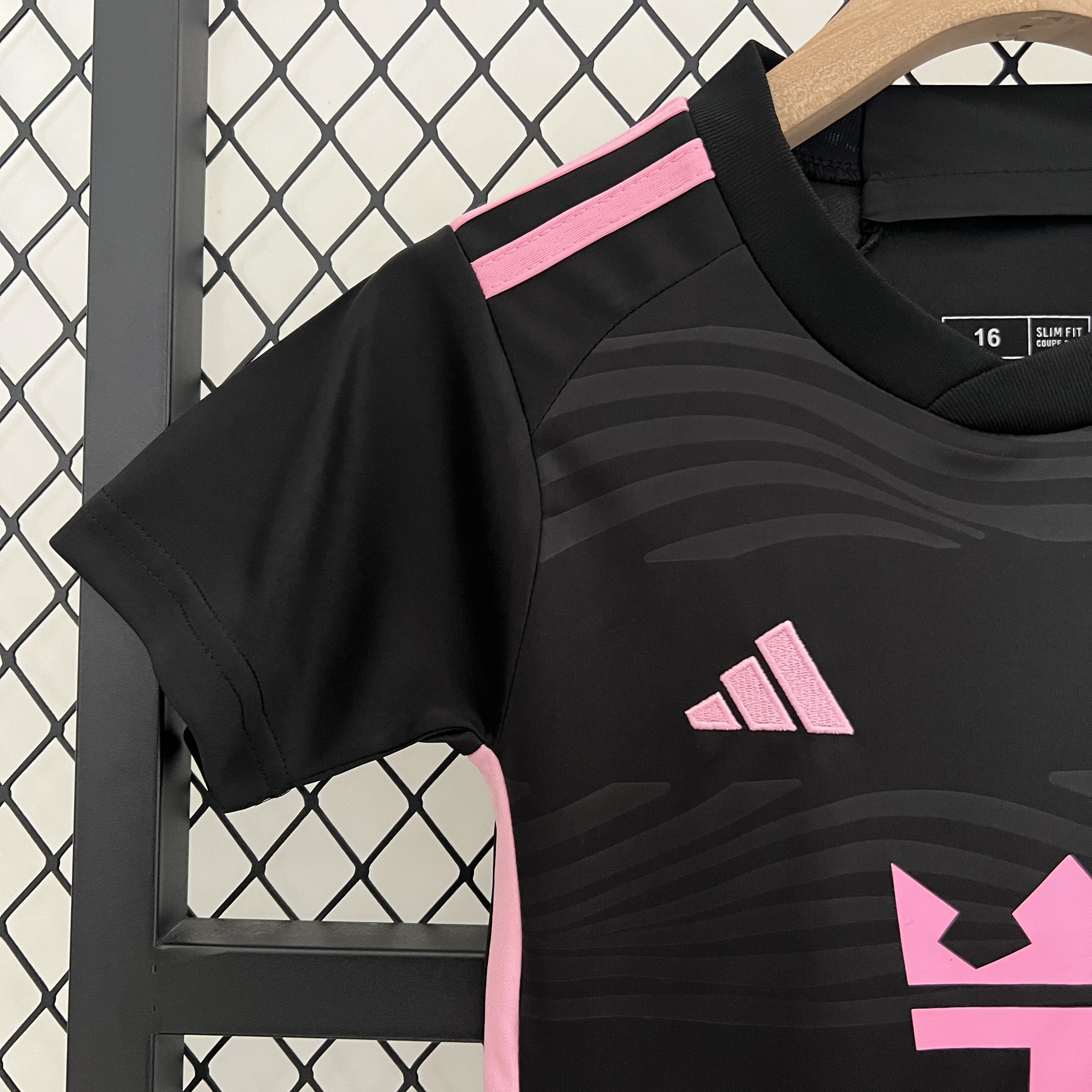 ManixJersey.com | Inter Miami 2024 Away Stadium Kids Kit -Customize Name, Number and Patch | Worldwide Shipping