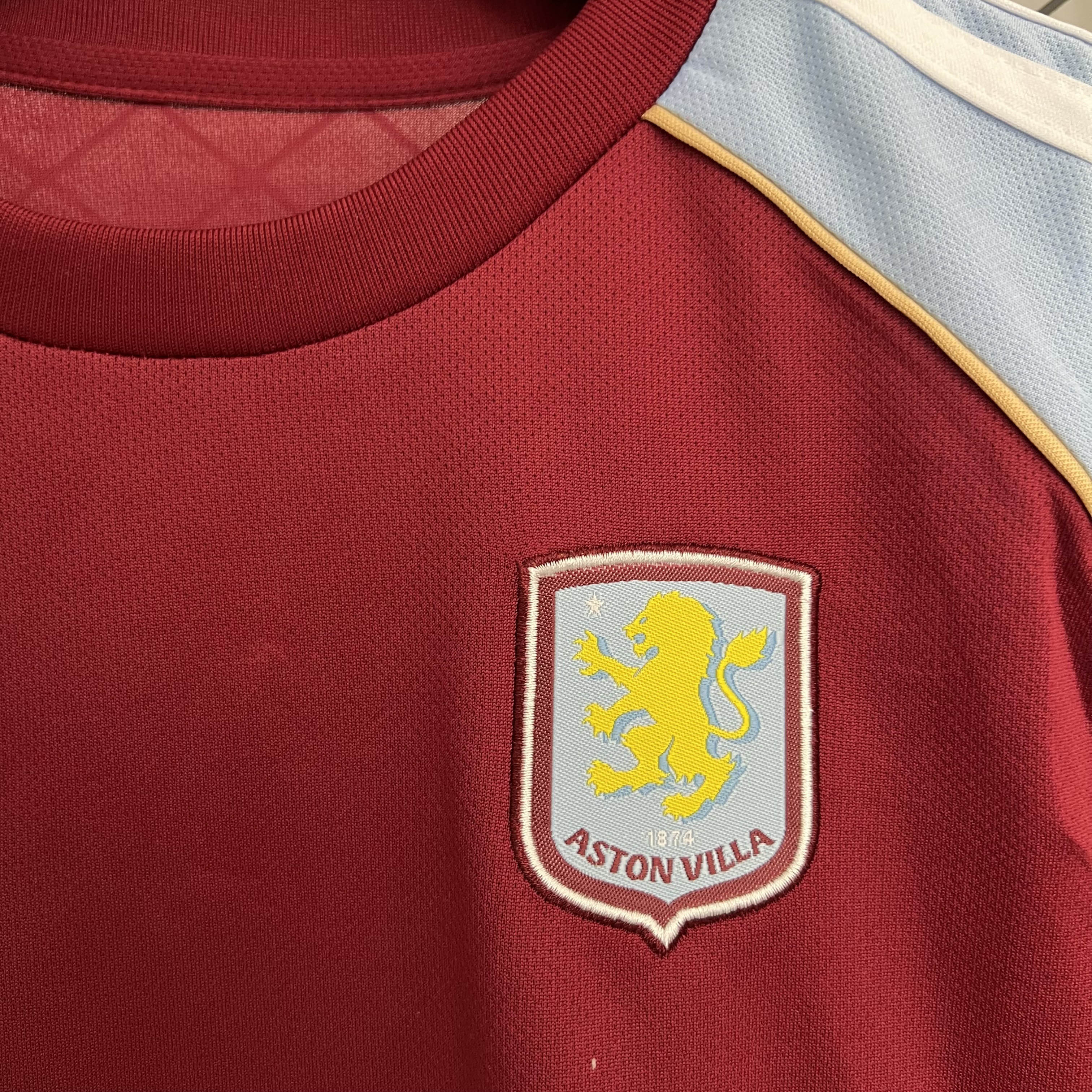 2025/2026 Aston Villa Home Football Shirt 1:1 Thai Quality Kids Size:football jersey mysite: unitedjerseyfootball 邓江浪:football