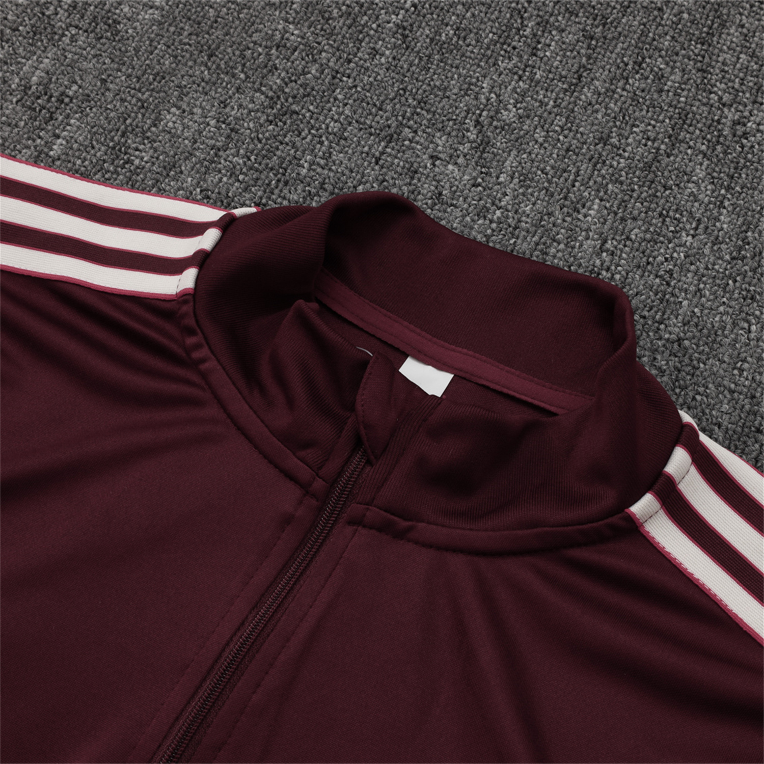 UltraTrikot-Bayern Munich 25-26 Throwback Trefoil Long Sleeves Training Set - Deep Red