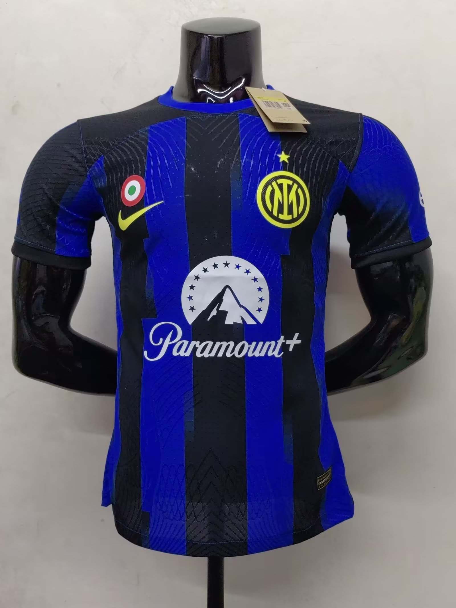 2023/2024 Player Version Inter Milan Home Football Jersey1:1 Quality Thai:football jersey mysite: unitedjerseyfootball 邓江浪:football