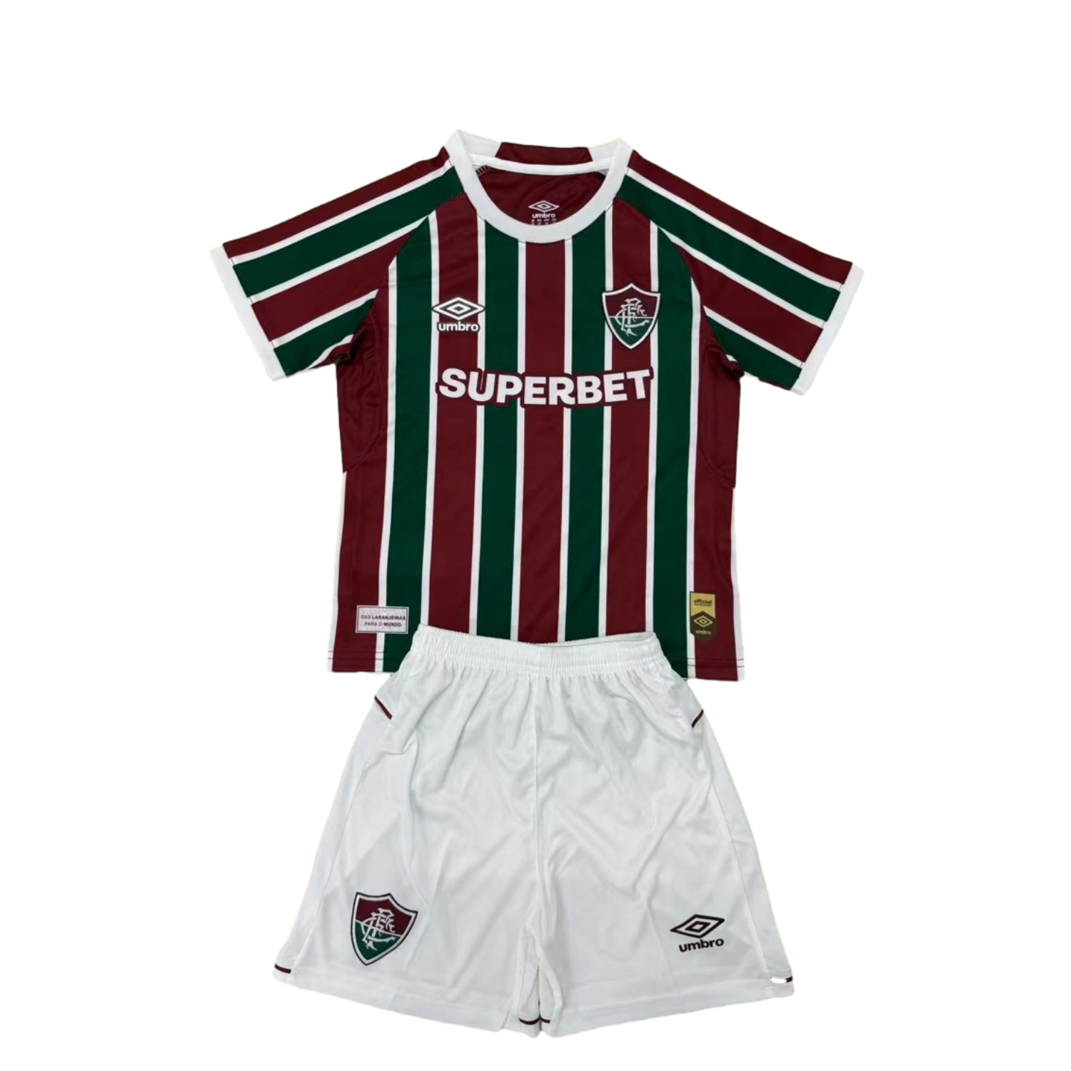 UltraTrikot-Fluminense 25-26 Home Men's Adult Jersey Set - Fans Version
