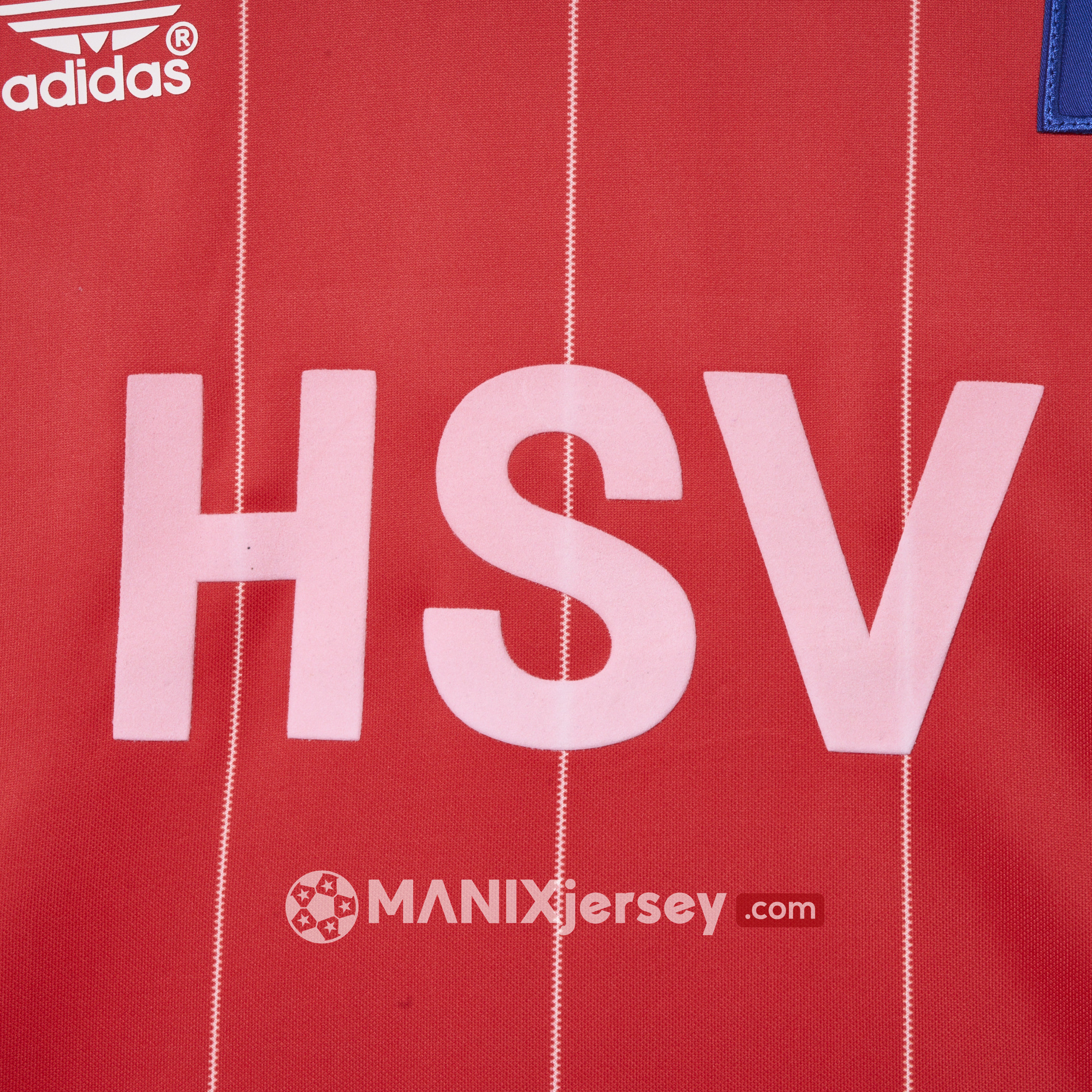ManixJersey.com | Retro Hamburger SV 83-84 Away Stadium Jersey -Customize Name, Number and Patch | Worldwide Shipping
