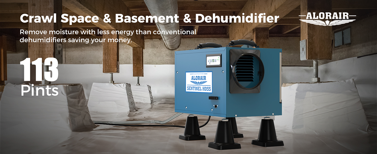 ALORAIR Crawl Spaces Dehumidifier