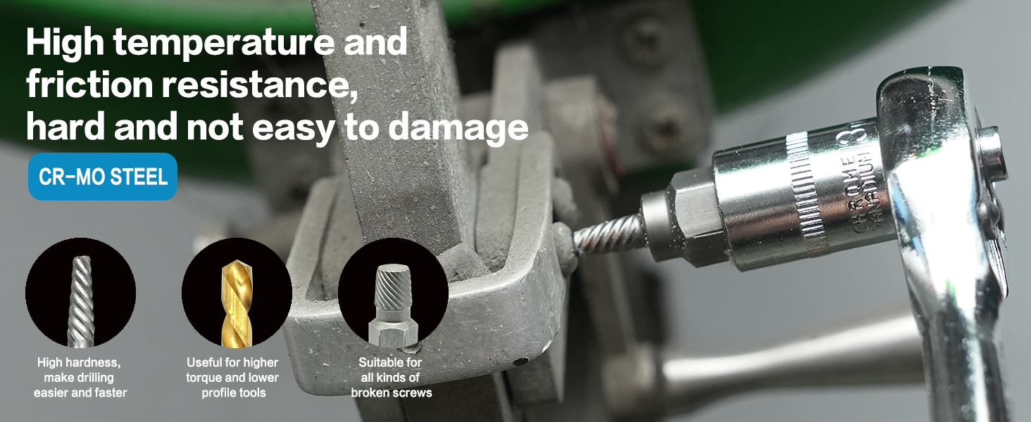 35-Piece Helical Screw Puller Bolt Puller Kit