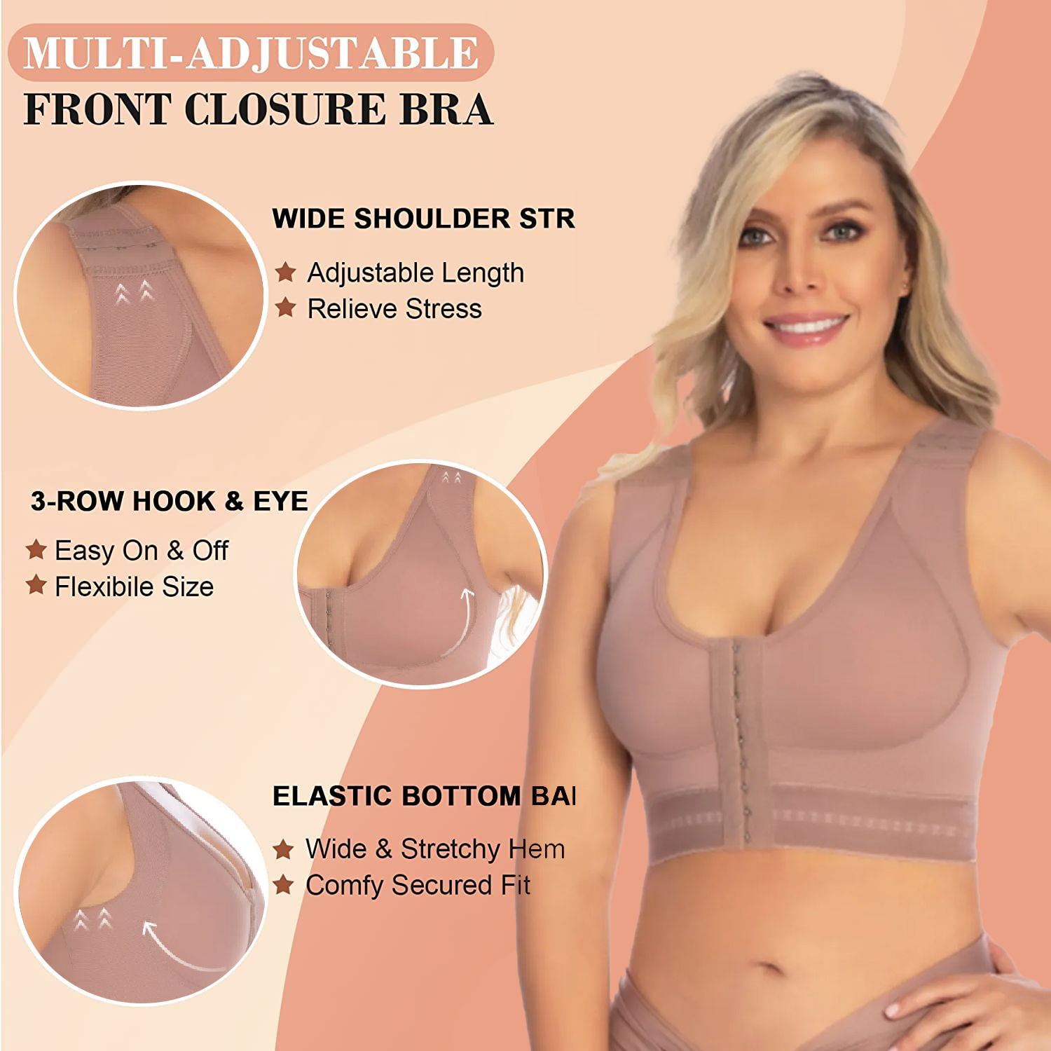 Post-surgical Bra Ref 9348