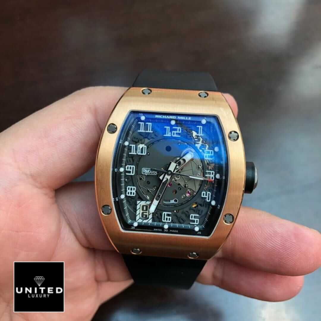 Richard Mille RM055 Bubba Watson Replica on the hand