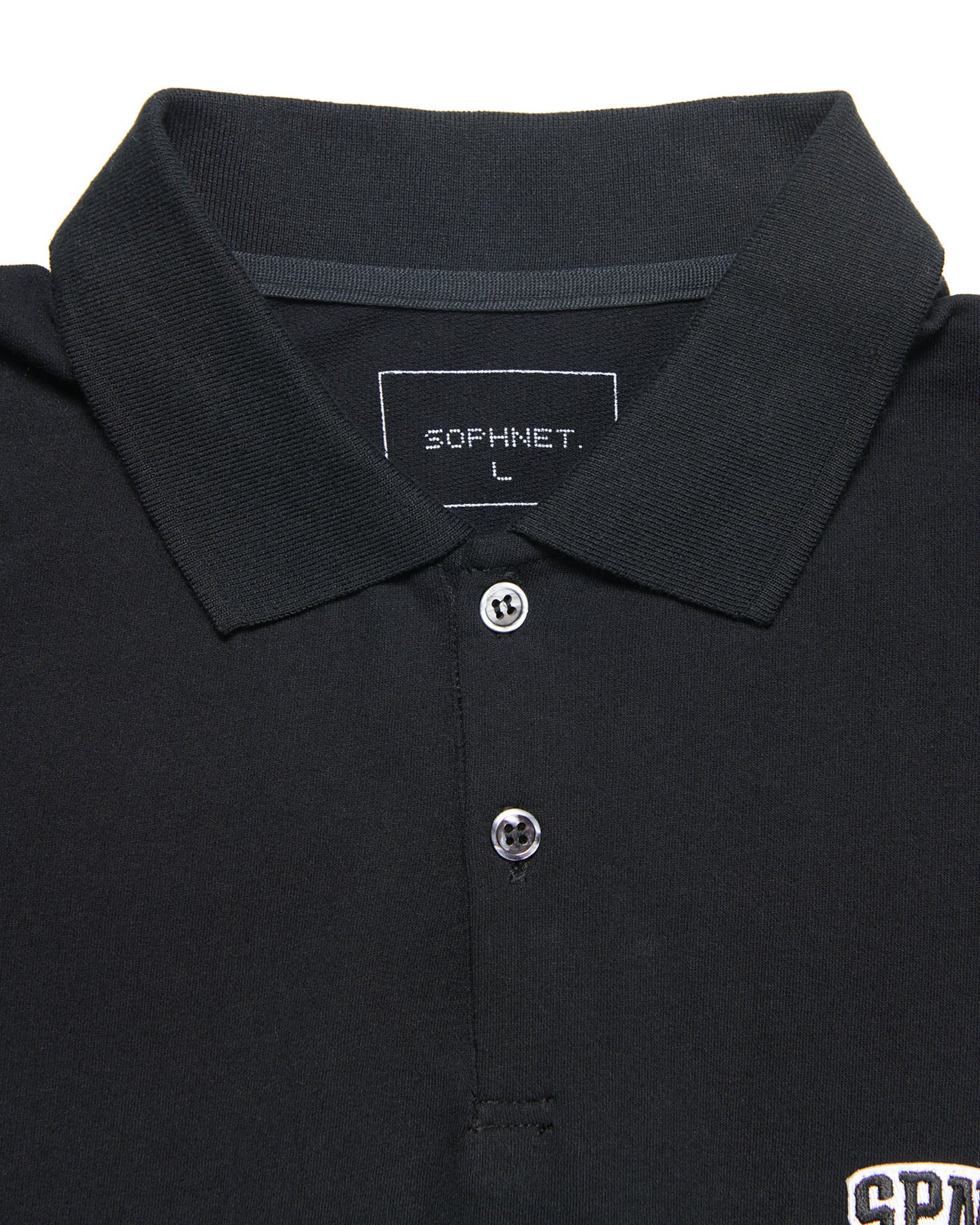 SOPHNET. 25S/S SPN WAPPEN OVERSIZED POLO  SOPH-250052 