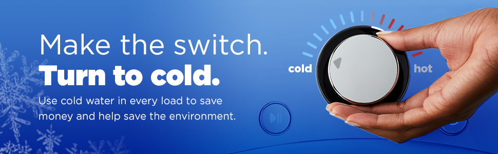 Make the switch. Turn to cold. Use cold water in every load to save money