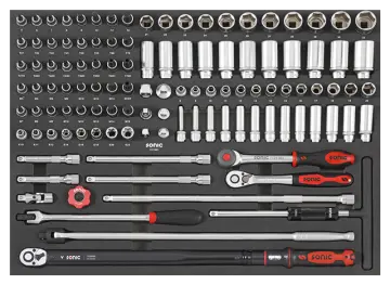 Combination set 1/2'', SFS 115pcs (Heavy Duty) redirect to product page