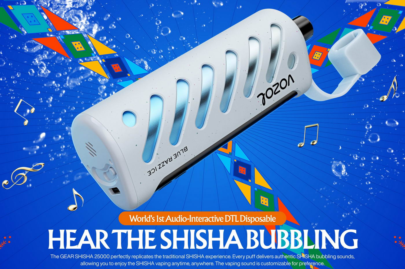 Vozol® Online | Vozol Gear Shisha 25000 Vape