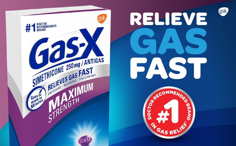 Relieve gas fast