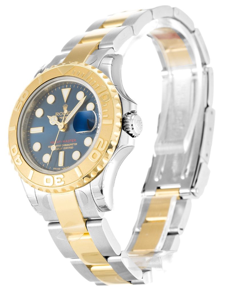 Replica Rolex Yacht-Master 35mm Blue Dial 169623-fasswatch
