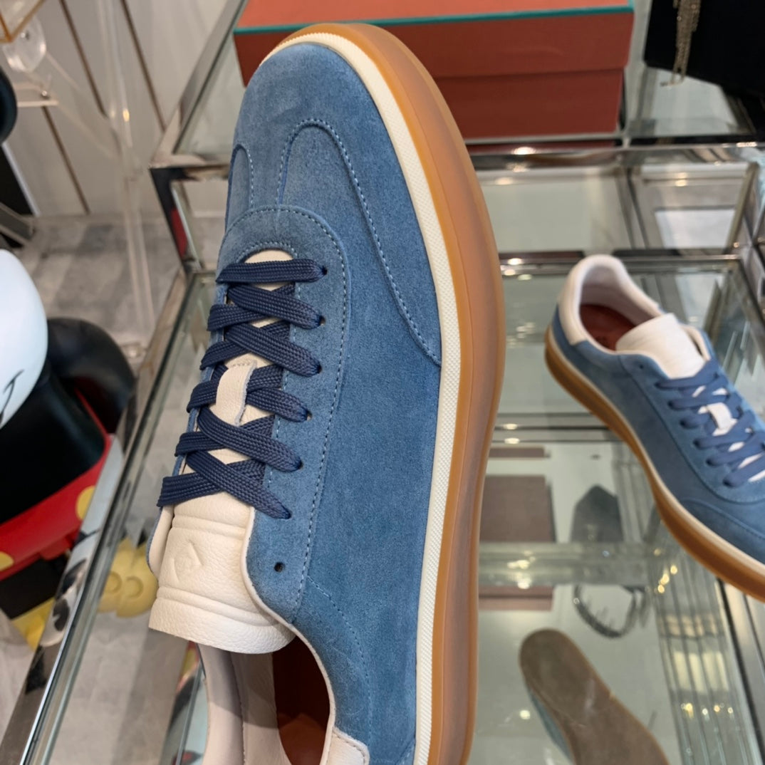 LP TENNIS WALK SNEAKERS AEGEAN SUEDE、mysite、Cacoeks