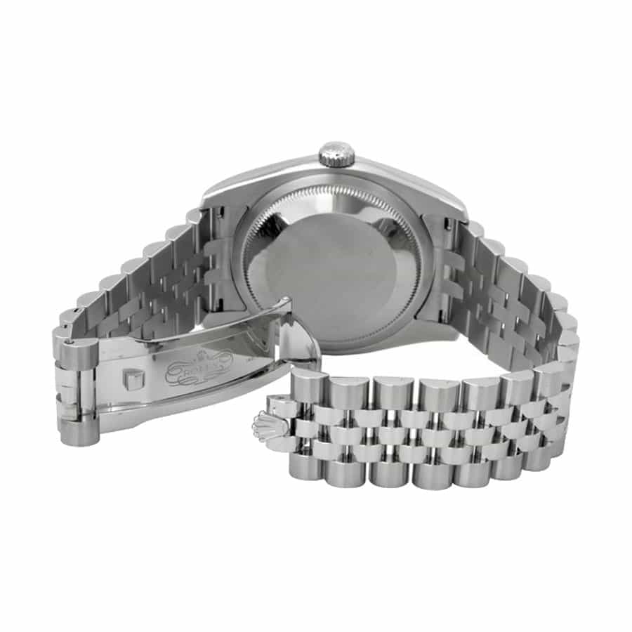 rolex datejust 126300 steel grey dial jubilee