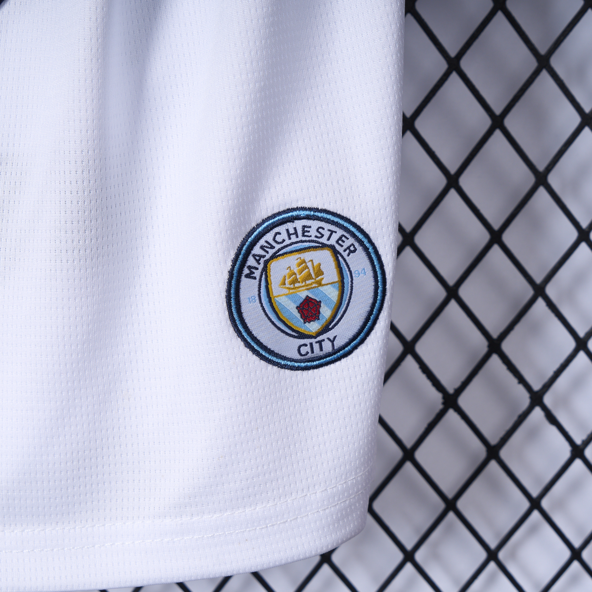 ManixJersey.com | Manchester City 24-25 Home Long Sleeve Kids Kit -Customize Name, Number and Patch | Worldwide Shipping