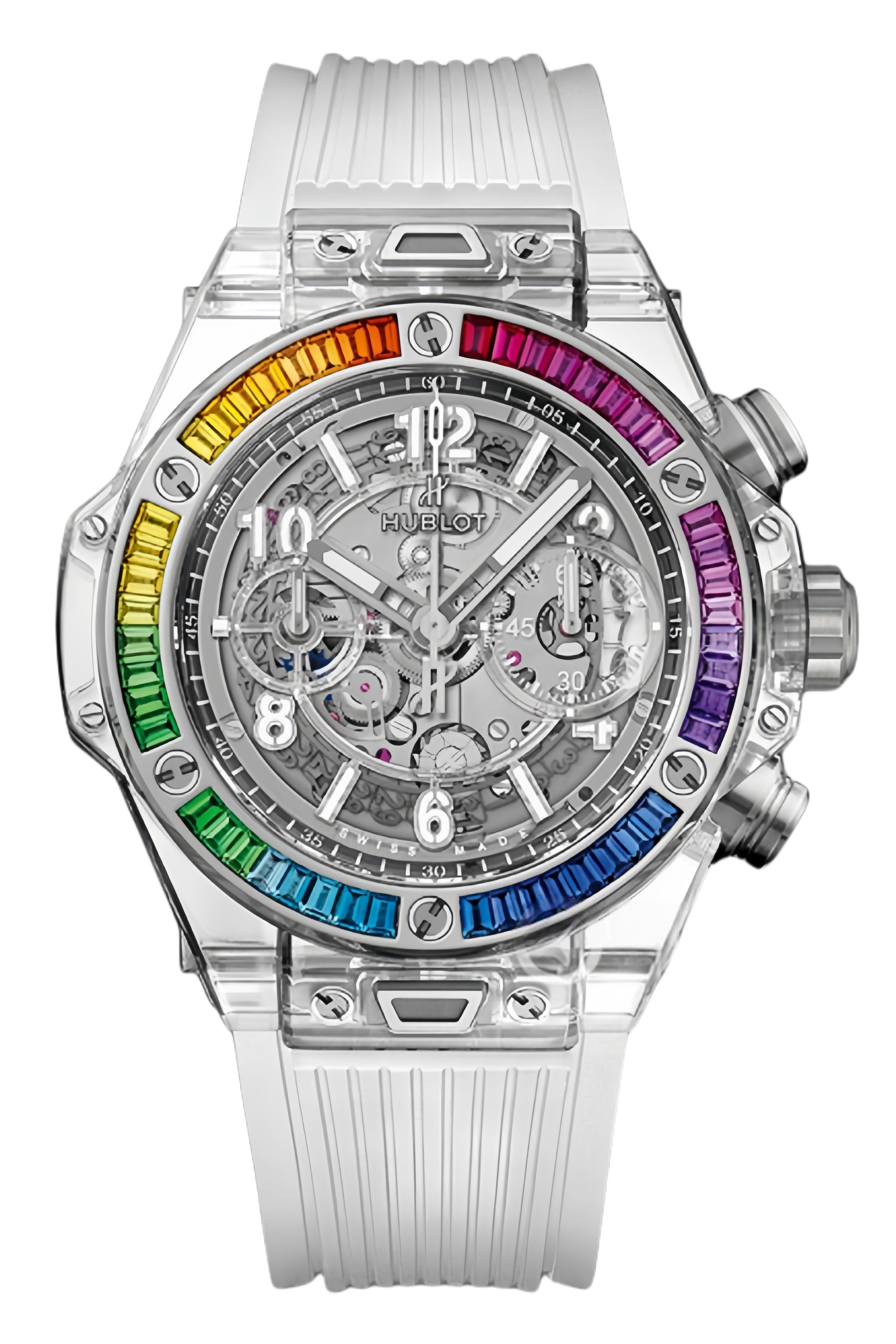 Hublot Big Bang Ref. 441.JX.4802.RT.4099 Super Clone Watch – King Gold Titanium Black Dial Rubber Strap Fake Replica