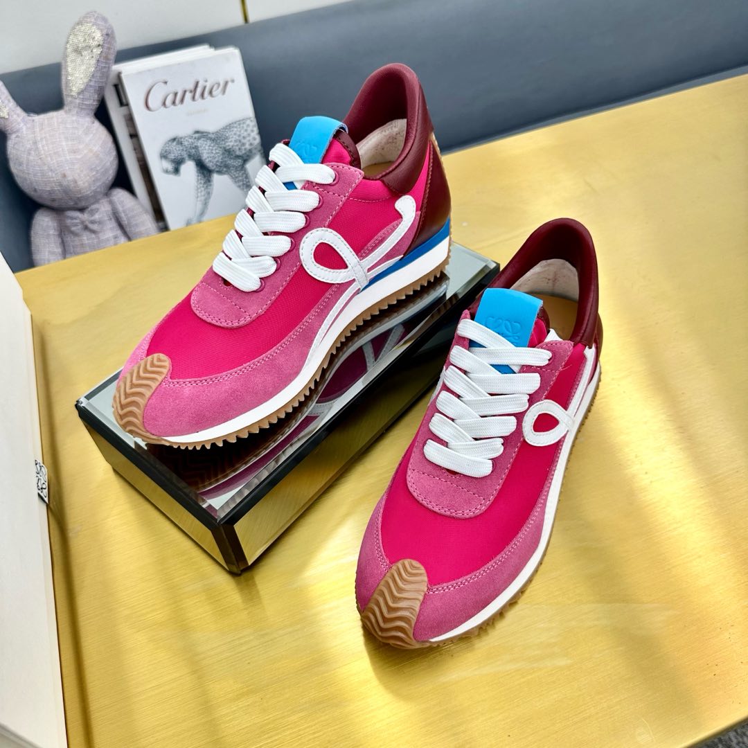 BALLET RUNNER 2.0 IN BRIGHT PINK SUEDE AND LYCRA FABRIC、mysite、Cacoeks