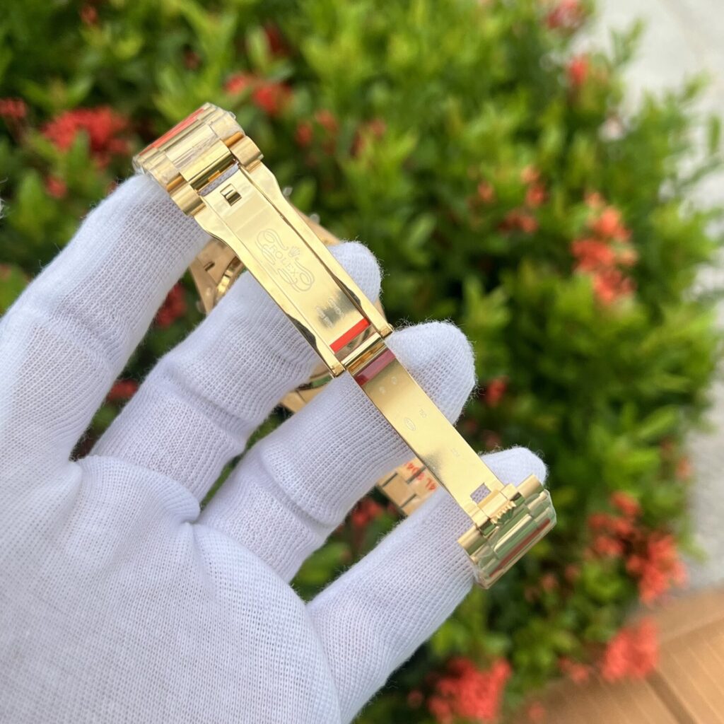 Đồng Hồ Rolex Day-Date 128348RBR Mặt Số Ombre Xanh Lá EW 36mm (8)