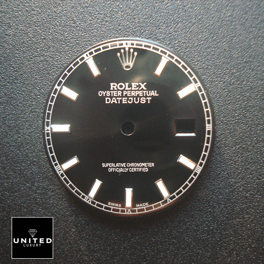 Datejust Dark Grey Replica 6 Rolex Datejust 279160 Dark Grey Dial Replica on the black stand
