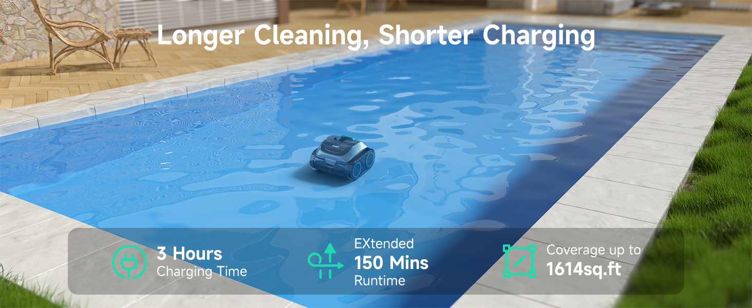 WYBOT C1 Cordless Pool Vacuum 