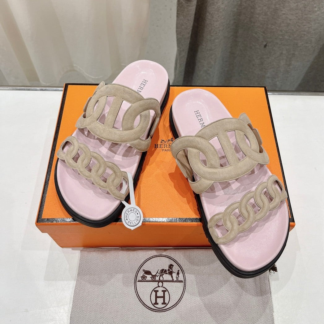 EXTRA SANDAL PASTEL PINK CALFSKIN、mysite、Cacoeks