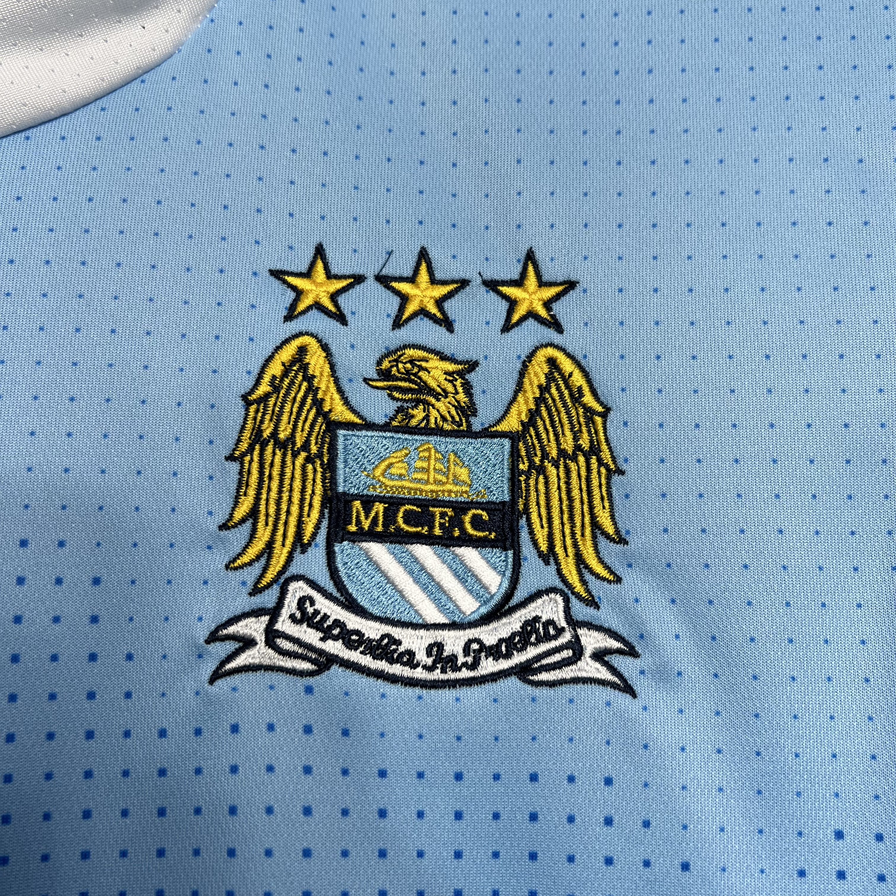 ManixJersey.com | Retro Manchester City 2011-12 Home Stadium Jersey -Customize Name, Number and Patch | Worldwide Shipping