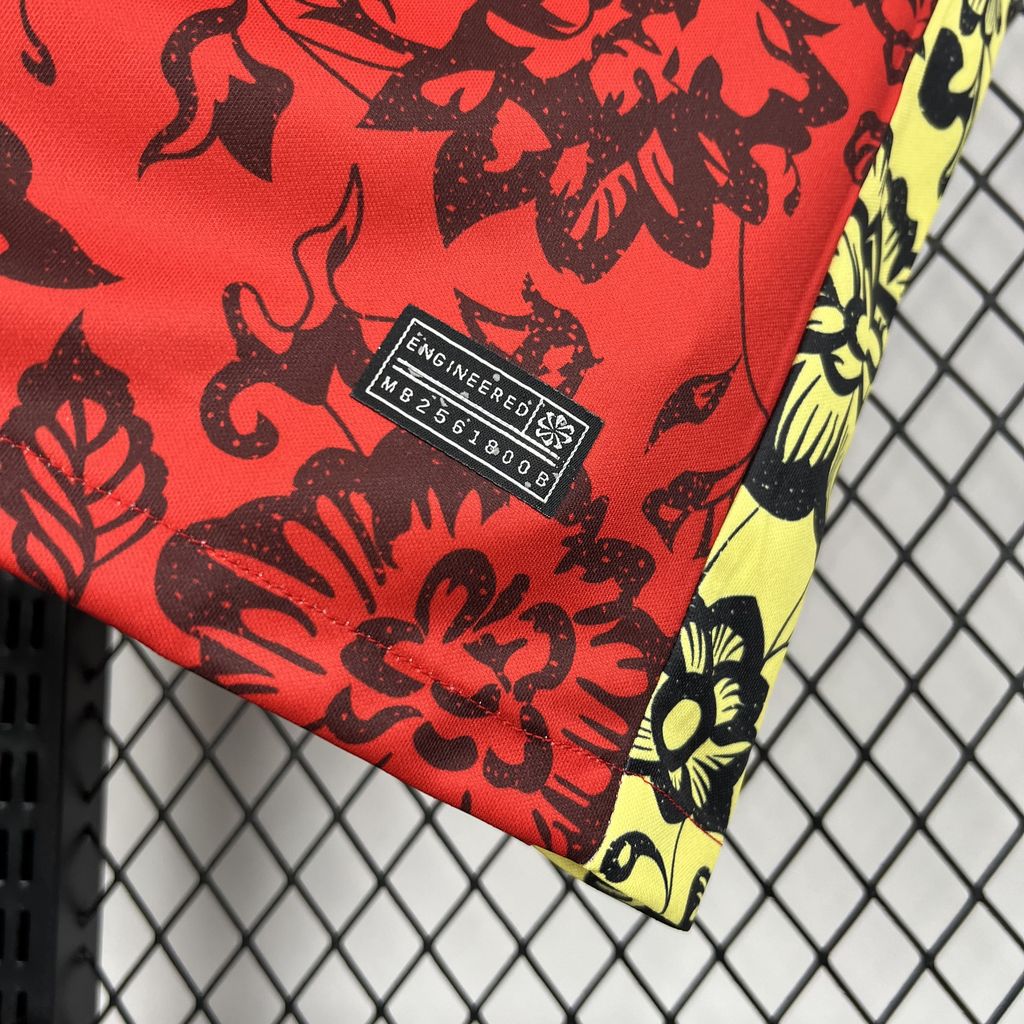 ManixJersey.com | Portugal 2024-25 Red Flower Special Edition Jersey - Fans Version -Customize Name, Number and Patch | Worldwide Shipping