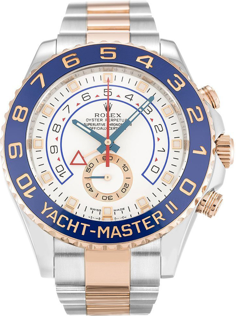 Replica Rolex Yacht-Master 44mm White Dial 116681-fasswatch