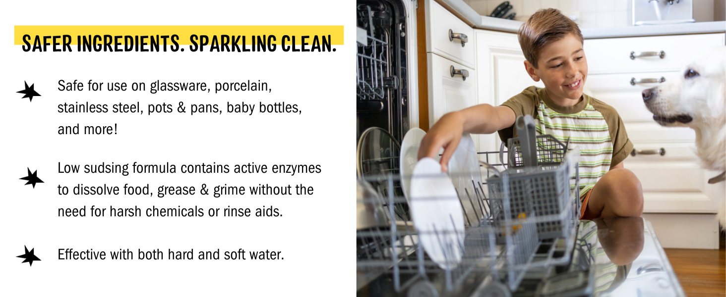 Safe Ingredients. Powerful Clean.