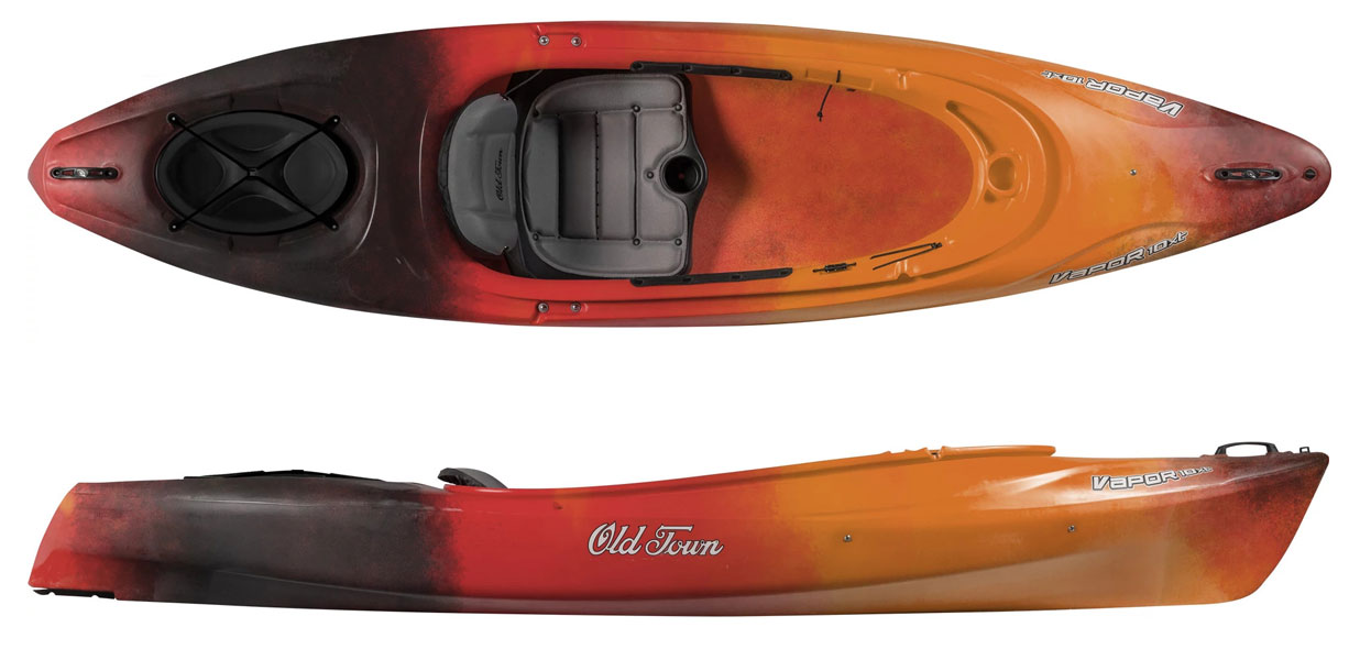 Hotspot map of the Old Town Vapor 10XT - Lava