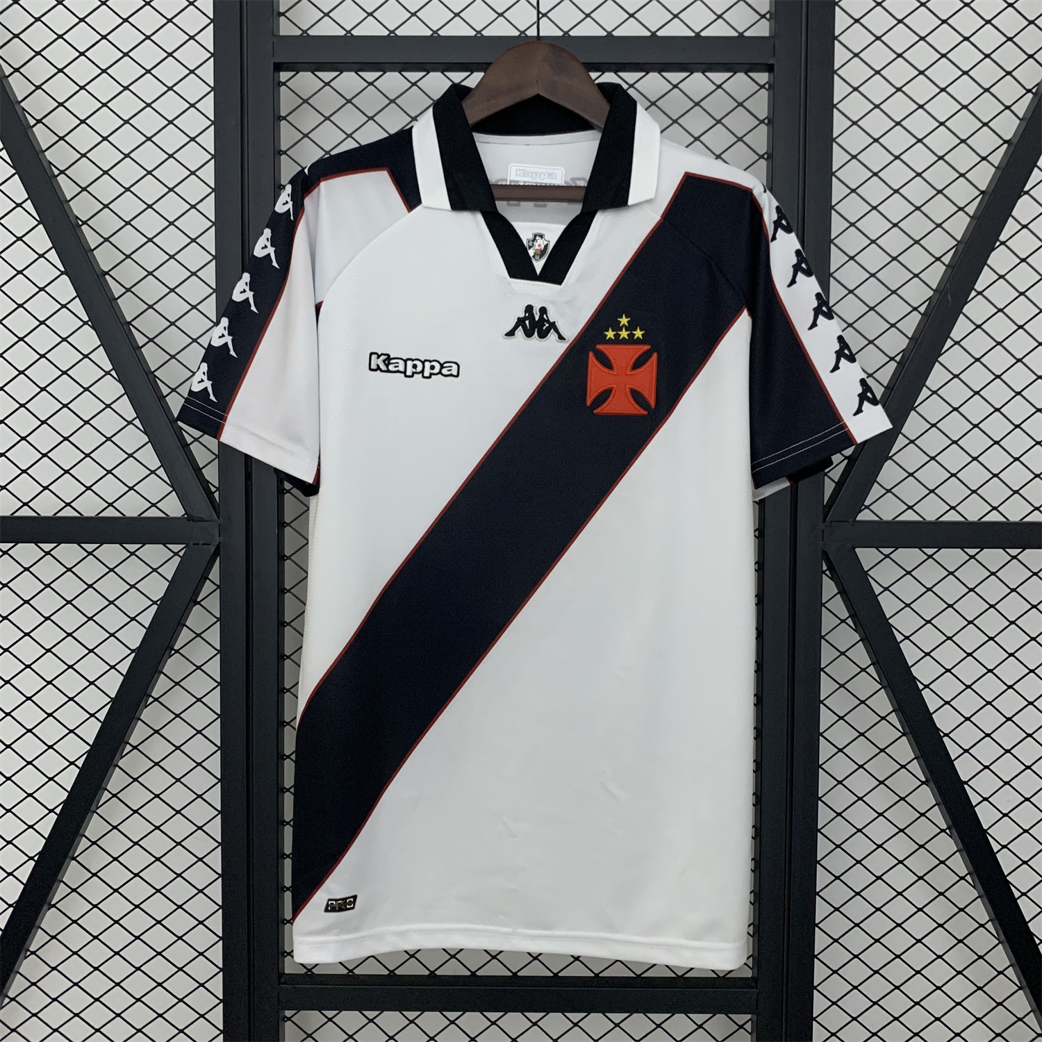 foot-Retro Vasco da Gama 1997 White Jersey