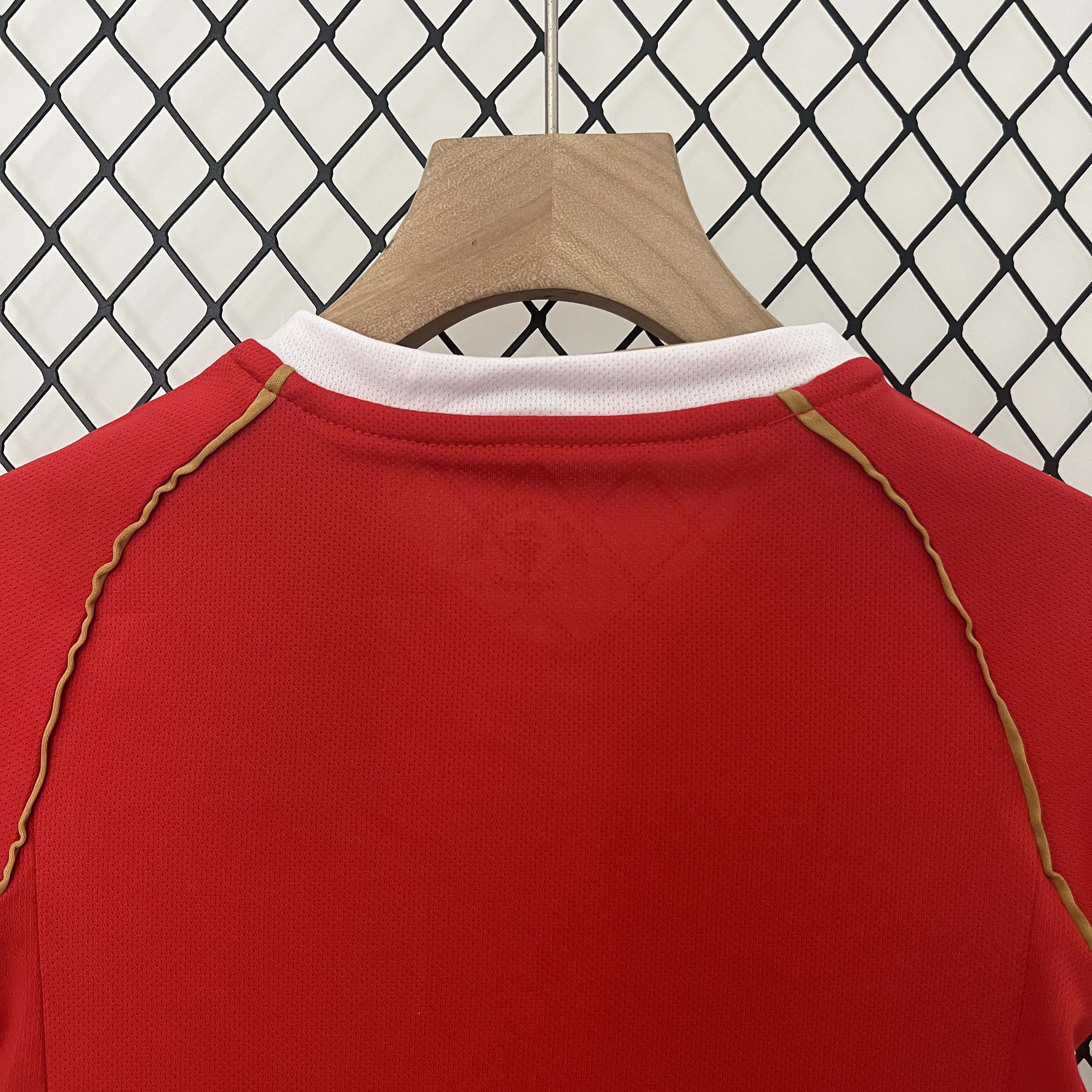 2006/2007 Retro Manchester United Home Football Shirt 1:1 Thai Quality Kids Size:football jersey mysite: unitedjerseyfootball 邓江浪:football