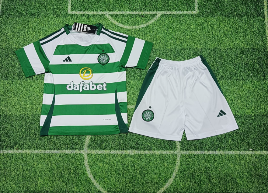 24/25 Celtic Home Football Shirt Kids Size Suit-mysite Custom Football Kit- Nextkits