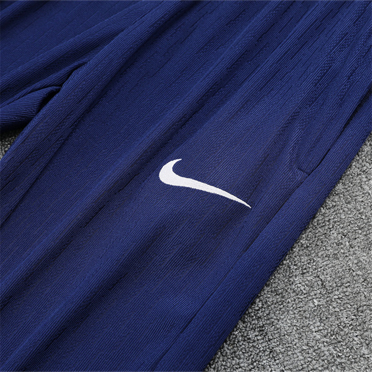 UltraTrikot-Paris Saint-Germain PSG 25-26 Long Sleeves Training Set - Royal Blue Gray Sleeves Top & Royal Blue Pants