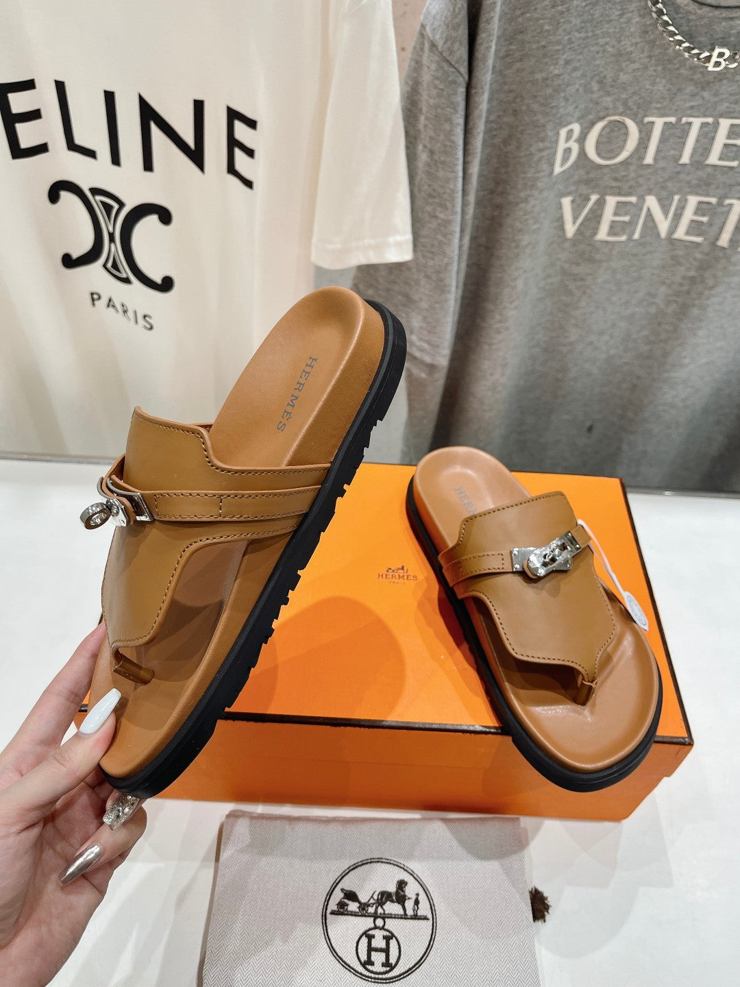 EMPIRE SANDAL CARAMEL CALFSKIN、mysite、Cacoeks